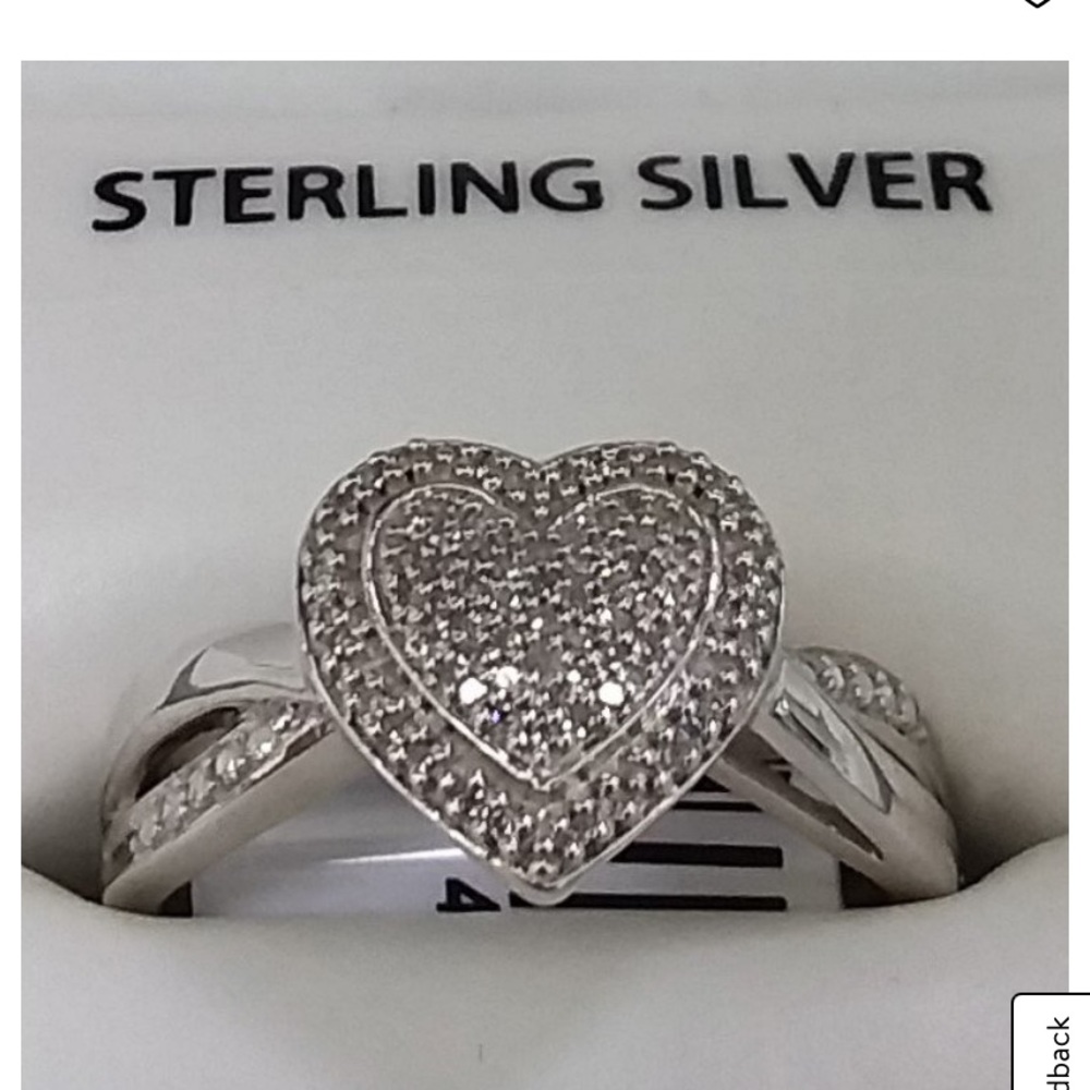 Diamond Heart Ring